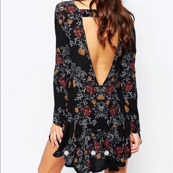 EUC Free People Smooth Talker Raven Combo tunic dress - Picture 4 of 16